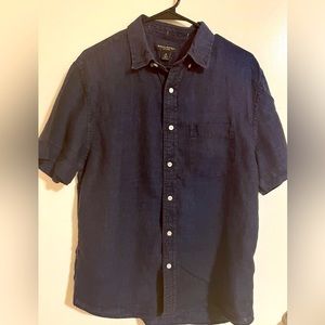 Men’s Banana Republic 100% Linen Button Down Shirt